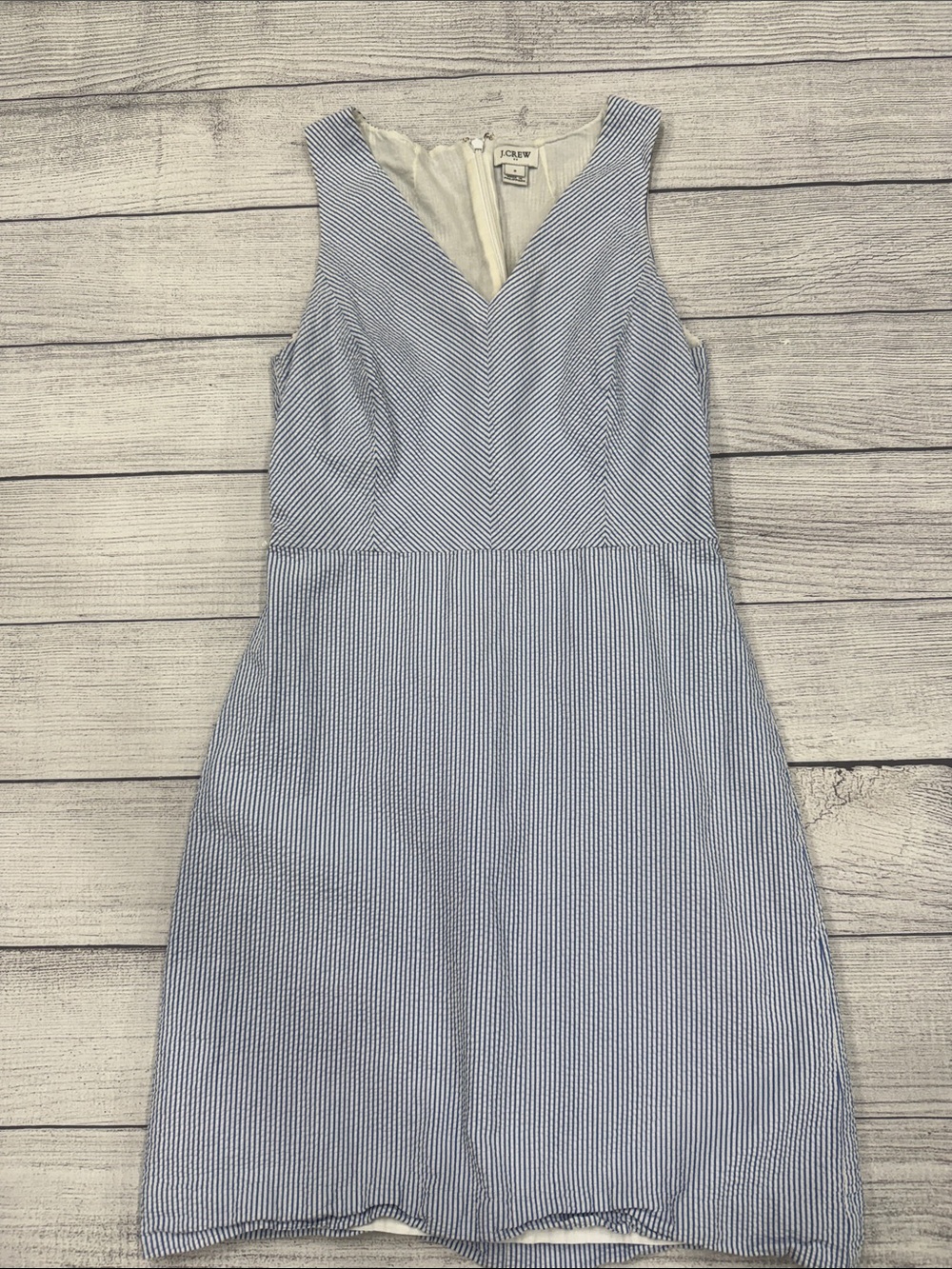 J.Crew Sleeveless V-Neck Dress Size 2